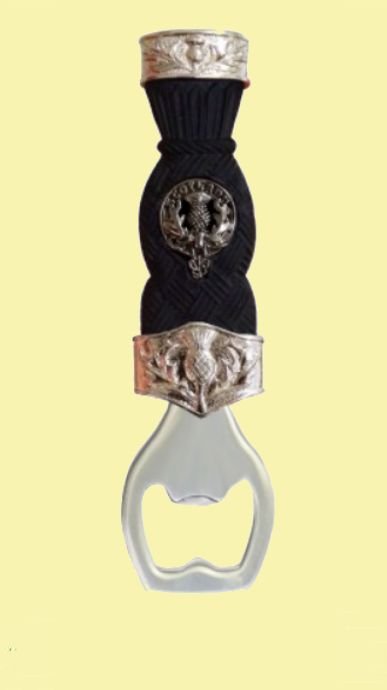 Image 0 of Clan Crest Scottish Thistle Detail Plain Top Bottle Opener