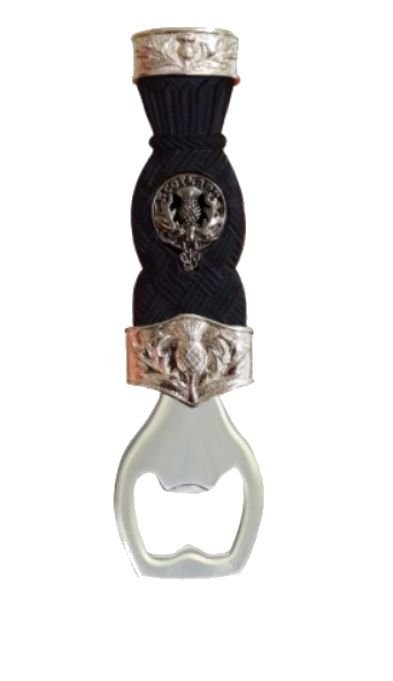 Image 1 of Clan Crest Scottish Thistle Detail Plain Top Bottle Opener