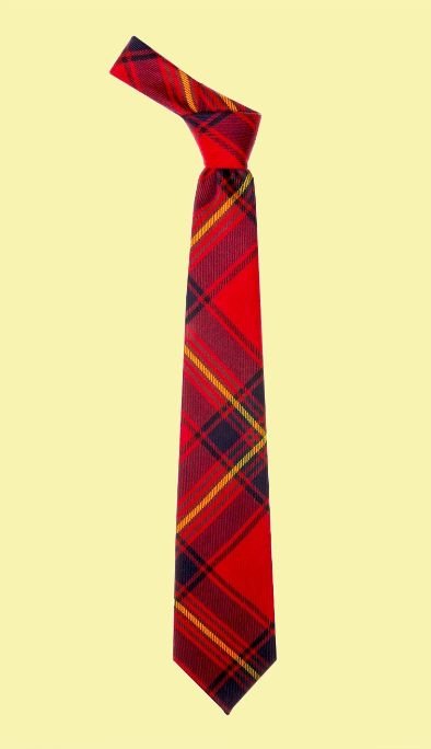 Image 0 of Oliver Modern Clan Tartan Lightweight Wool Straight Mens Neck Tie
