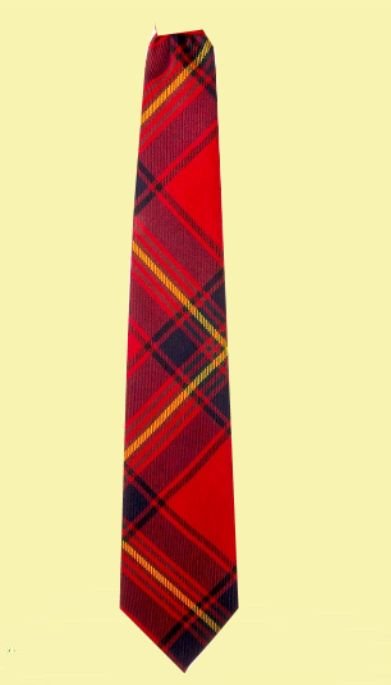 Image 2 of Oliver Modern Clan Tartan Lightweight Wool Straight Mens Neck Tie