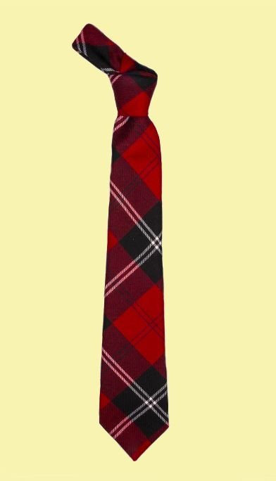 Image 0 of Ramsay Red Modern Tartan Lightweight Wool Straight Mens Neck Tie