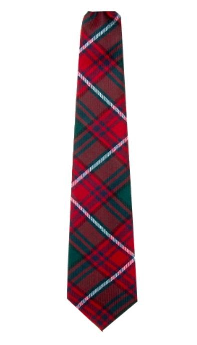 Image 3 of Rattray Modern Tartan Lightweight Wool Straight Mens Neck Tie