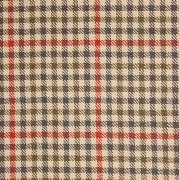 Image 1 of St Abbs Check Lightweight Reiver 10oz Tweed Wool Fabric