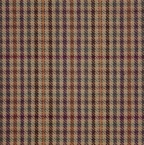 Image 1 of Ednam Check Lightweight Reiver 10oz Tweed Wool Fabric