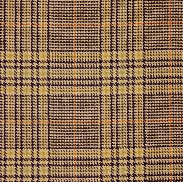 Image 1 of Eccles Check Lightweight Reiver 10oz Tweed Wool Fabric