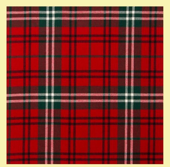 Image 0 of Morrison Red Modern Heavy Weight Strome 16oz Tartan Wool Fabric