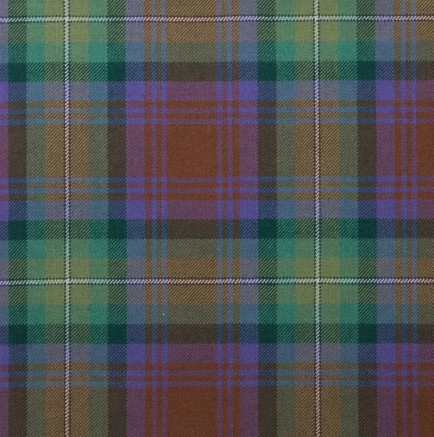 Image 1 of Isle Of Skye Tartan 10oz Reiver Wool Fabric Lightweight Casual Mens Kilt