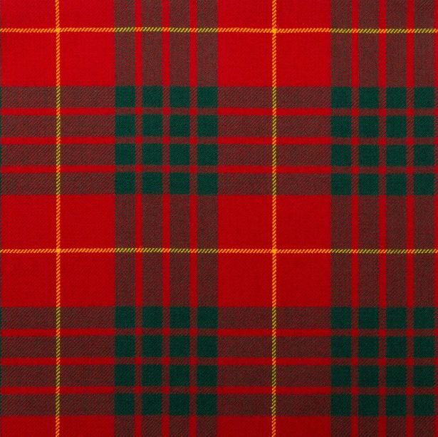 Image 1 of Cameron Modern Tartan 10oz Reiver Wool Fabric Lightweight Casual Mens Kilt