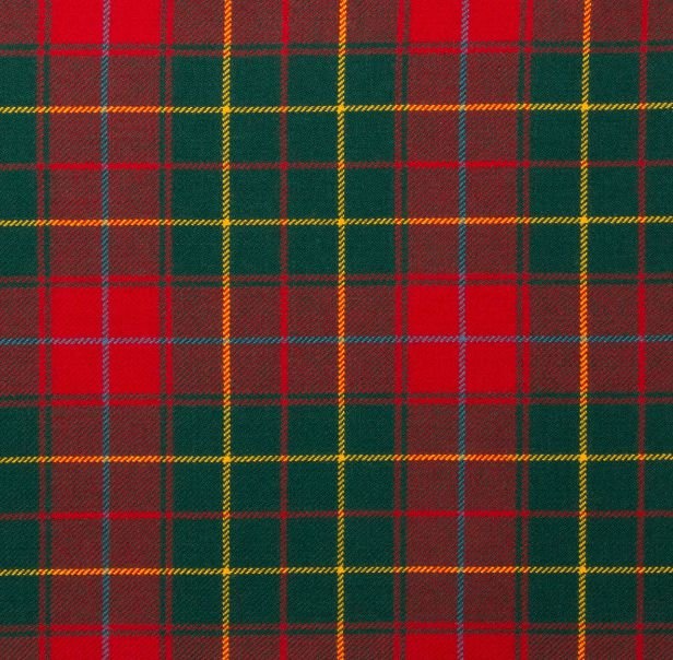 Image 1 of Burnett Modern Tartan 10oz Reiver Wool Fabric Lightweight Casual Mens Kilt