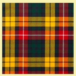 Buchanan Modern Tartan 10oz Reiver Wool Fabric Lightweight Casual Mens Kilt