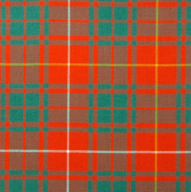 Image 1 of Bruce Ancient Tartan 10oz Reiver Wool Fabric Lightweight Casual Mens Kilt