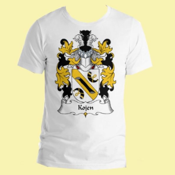 Image 0 of Your Polish Coat of Arms Surname Adult Unisex Cotton T-Shirt