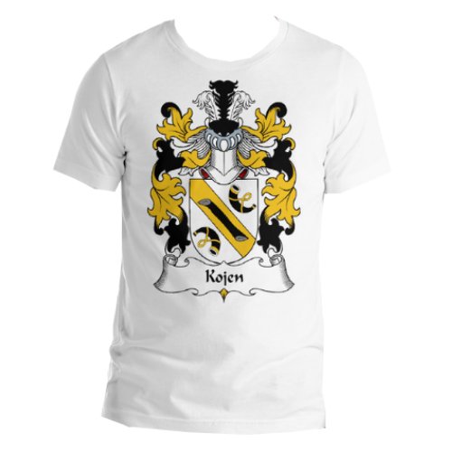 Image 1 of Your Polish Coat of Arms Surname Adult Unisex Cotton T-Shirt