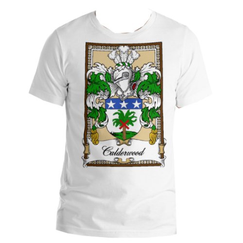 Image 1 of Your Bookplate Coat of Arms Surname Youth Childrens Unisex Cotton T-Shirt