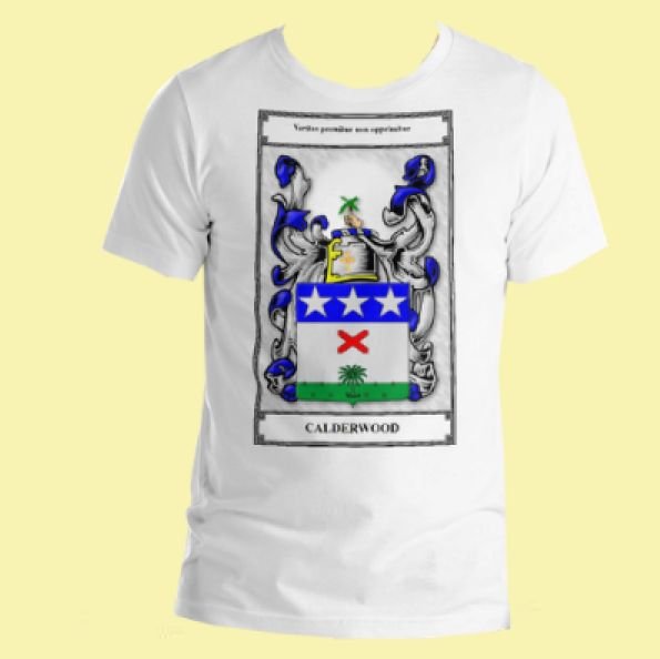 Image 2 of Your Bookplate Coat of Arms Surname Youth Childrens Unisex Cotton T-Shirt