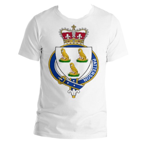 Image 3 of Your English Coat of Arms Surname Youth Childrens Unisex Cotton T-Shirt