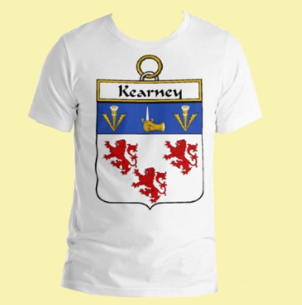 Image 0 of Your Irish Coat of Arms Surname Youth Childrens Unisex Cotton T-Shirt