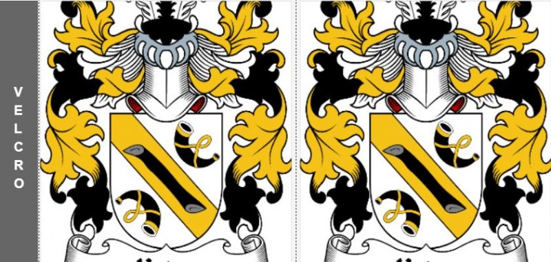 Image 1 of Your Polish Coat of Arms Surname Custom Stubby Holders Set of 2