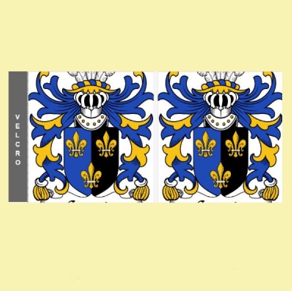 Image 0 of Your Welsh Coat of Arms Surname Custom Stubby Holders Set of 2