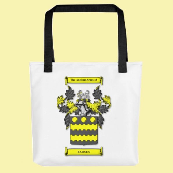 Image 2 of Your Coat of Arms Surname Double Sided Polyester Custom Tote Bag