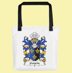 Your Welsh Coat of Arms Surname Double Sided Polyester Custom Tote Bag