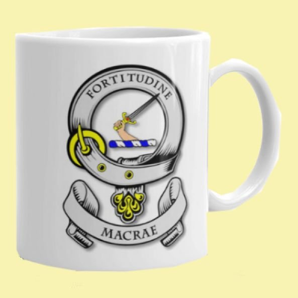 Image 0 of Your Clan Badge Clan Crest Double Sided Ceramic Mugs Set of 2