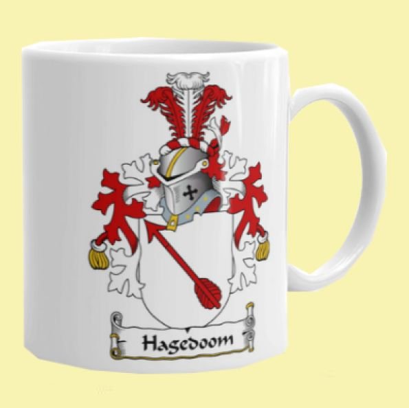 Image 0 of Your Dutch Coat of Arms Surname Double Sided Ceramic Mugs Set of 2
