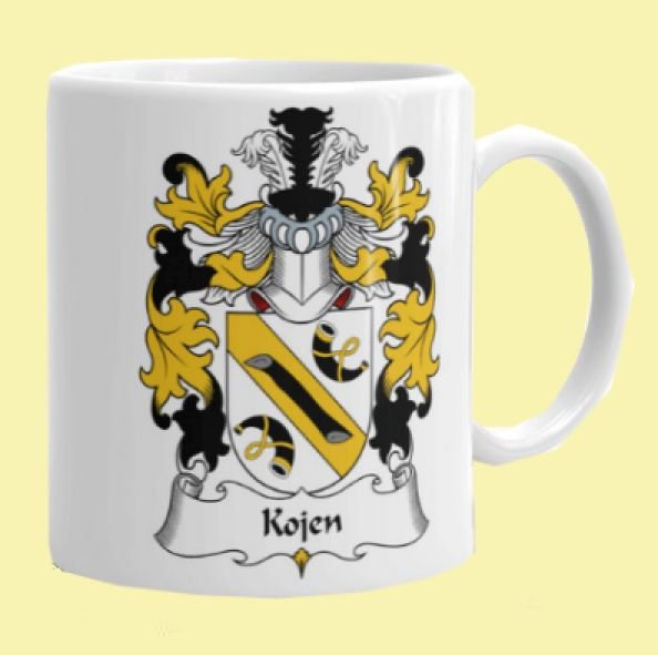 Image 0 of Your Polish Coat of Arms Surname Double Sided Ceramic Mugs Set of 2