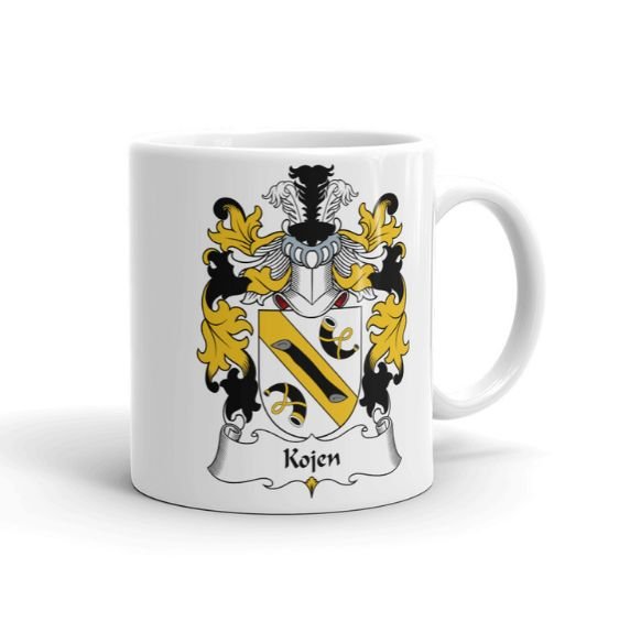 Image 1 of Your Polish Coat of Arms Surname Double Sided Ceramic Mugs Set of 2