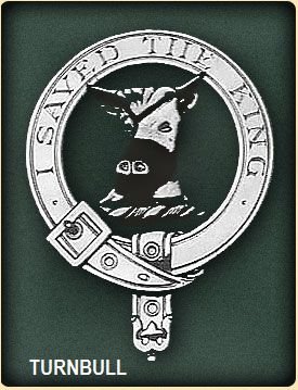 Image 2 of Turnbull Clan Badge Polished Sterling Silver Turnbull Clan Crest