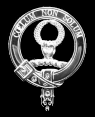 Image 0 of Stevenson Clan Badge Polished Sterling Silver Stevenson Clan Crest