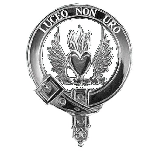 Image 1 of Smith Clan Badge Polished Sterling Silver Smith Clan Crest