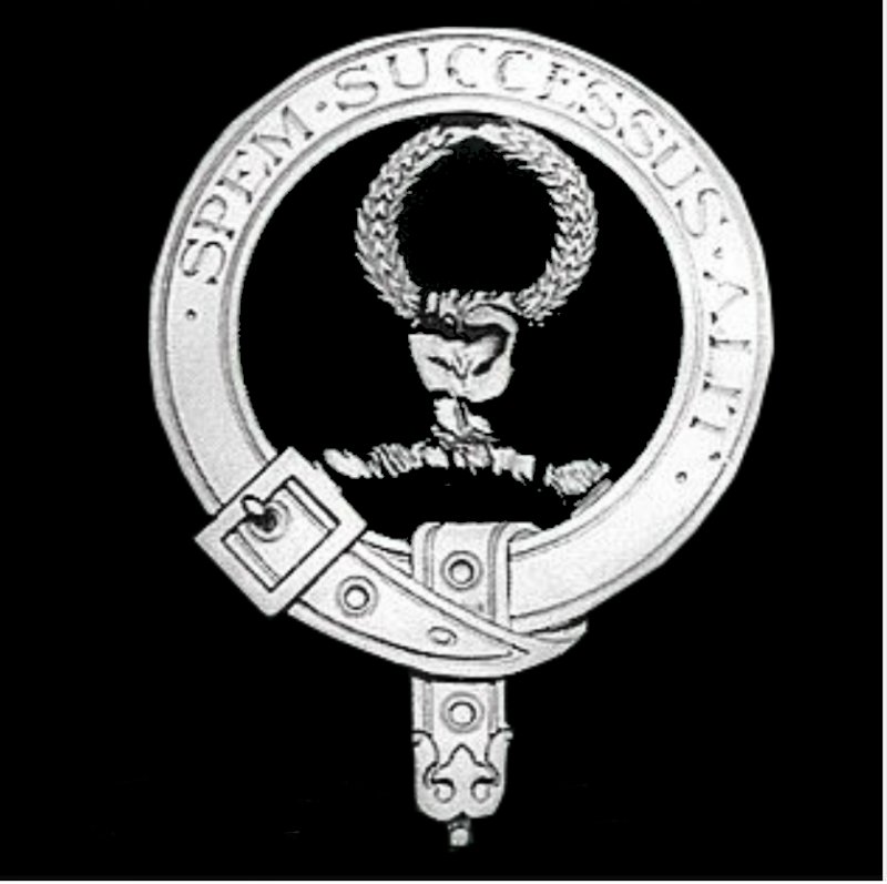 Image 0 of Ross Clan Badge Polished Sterling Silver Ross Clan Crest