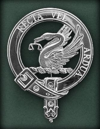 Image 5 of Lindsay Clan Badge Polished Sterling Silver Lindsay Clan Crest