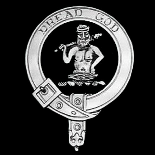 Image 0 of Gordon Of Lochinvar Clan Badge Polished Sterling Silver Gordon Clan Crest