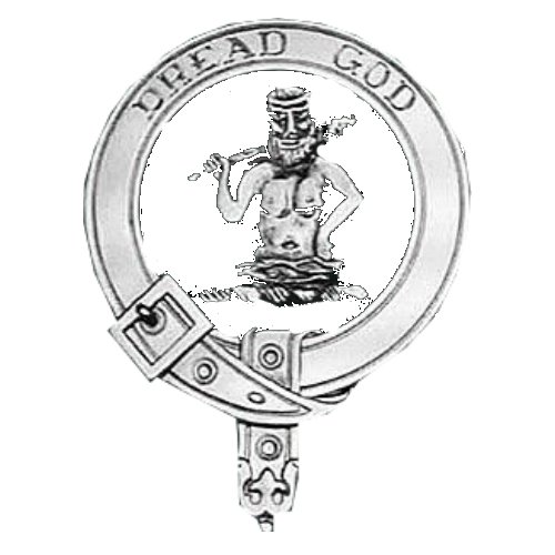 Image 1 of Gordon Of Lochinvar Clan Badge Polished Sterling Silver Gordon Clan Crest