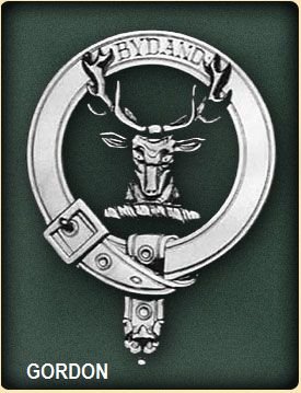 Image 2 of Gordon Clan Badge Polished Sterling Silver Gordon Clan Crest
