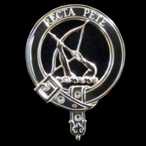 Image 0 of Fletcher Clan Badge Polished Sterling Silver Fletcher Clan Crest
