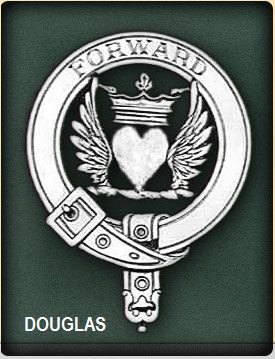 Image 5 of Douglas Clan Badge Polished Sterling Silver Douglas Clan Crest