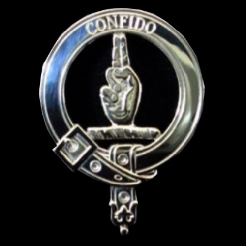 Image 0 of Boyd Clan Badge Polished Sterling Silver Boyd Clan Crest