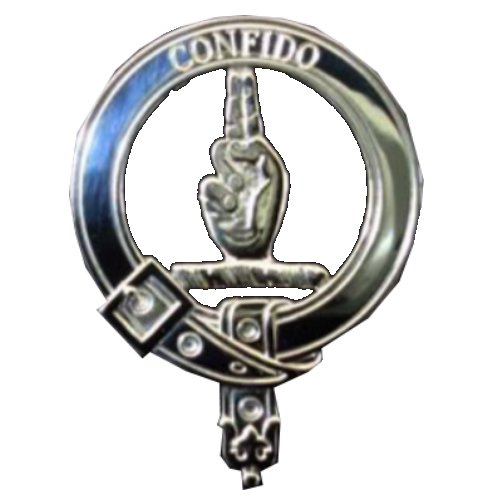 Image 1 of Boyd Clan Badge Polished Sterling Silver Boyd Clan Crest