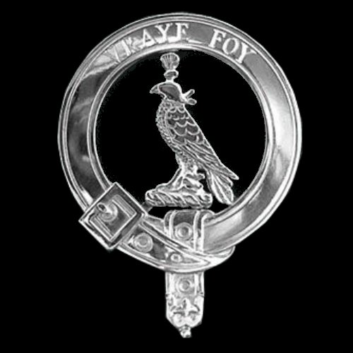 Image 0 of Boswell Badge Polished Sterling Silver Boswell Crest