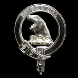 Beaton Badge Polished Sterling Silver Beaton Crest