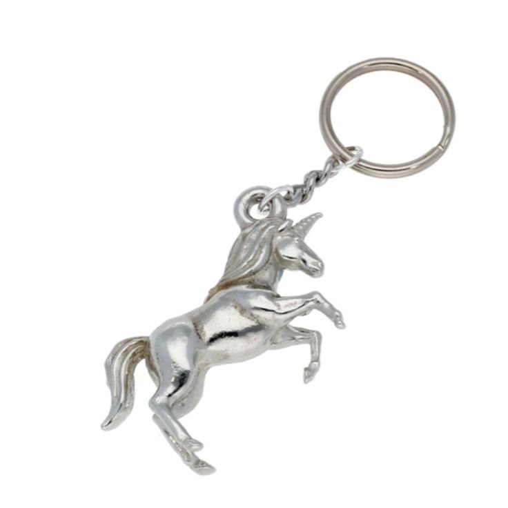 Image 1 of Unicorn Handbag Accessory Stylish Pewter Charm