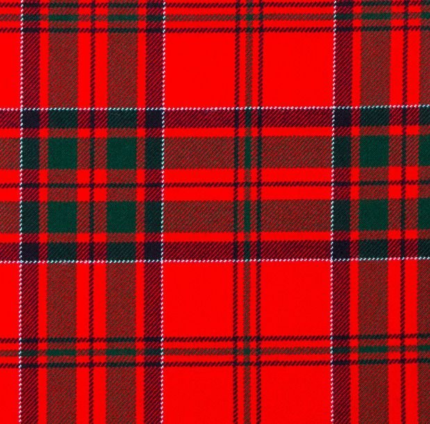 Image 1 of MacDonnell Keppoch Modern Tartan 16oz Strome Wool Heavyweight Formal Mens Kilt