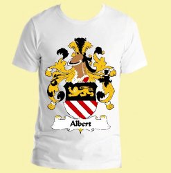 Albert German Coat of Arms Surname Adult Unisex Cotton T-Shirt