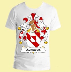 Autenried German Coat of Arms Surname Adult Unisex Cotton T-Shirt