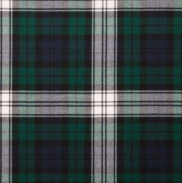 Image 1 of Black Watch Dress Modern Springweight 8oz Tartan Wool Fabric x 1 metre