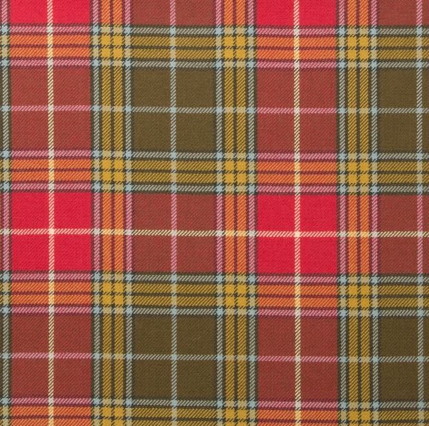 Image 1 of Buchanan Old Weathered Springweight 8oz Tartan Wool Fabric x 1 metre