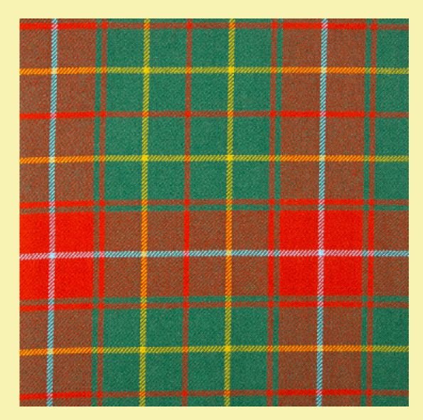Image 0 of Burnett Ancient Springweight 8oz Tartan Wool Fabric x 3 metres